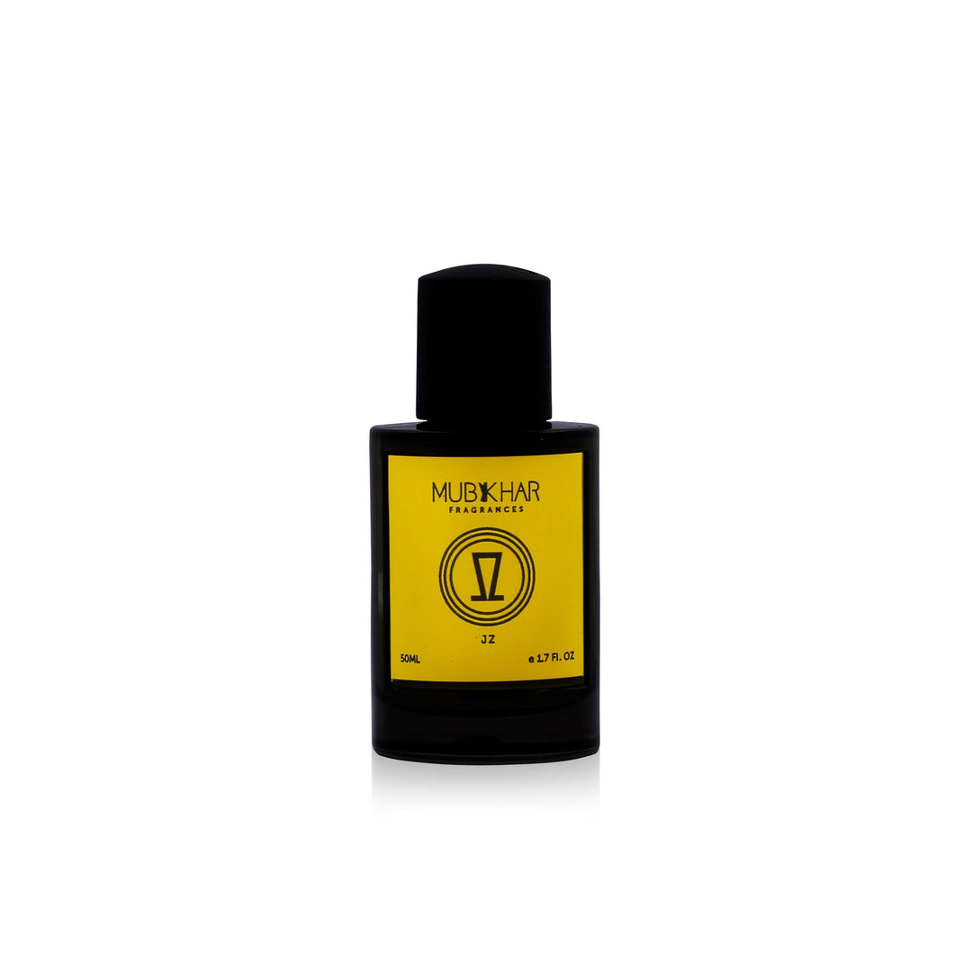 An exquisite Perfume & Cologne fragrance: JZ Eau De Parfum , presented in a Glass Bottle, part of the Mubkhar Friends Line. This Eau De Parfum belongs to the Scent Family with captivating Calabrian Bergamon | Lemon | Grape Fruit | Musk Perfume Notes